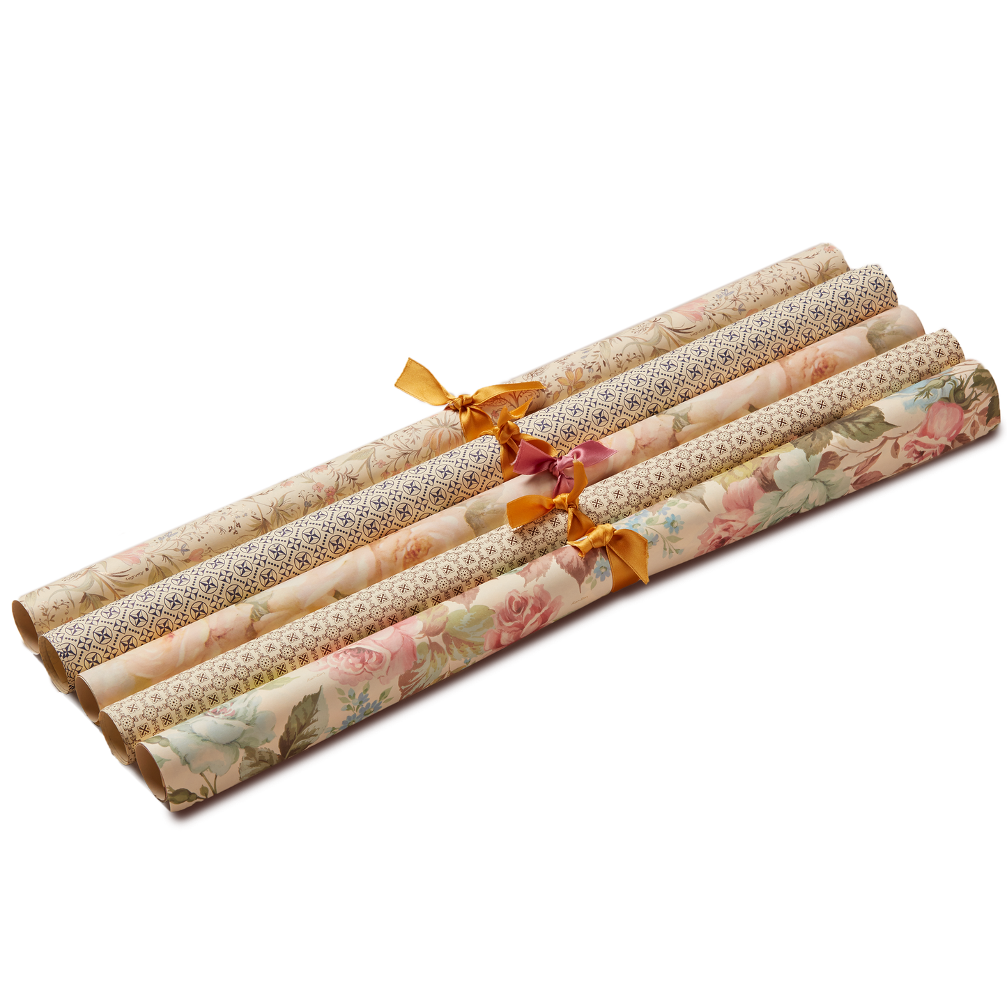 5 Wrapping Papers, 70s Pastels