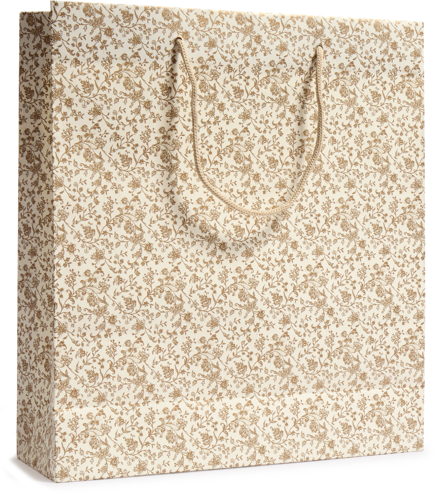 Italian Decorative Gift Bag, Gold Brocade