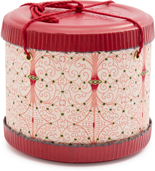 Choosing Keeping Round Gift Box, Pink and Red