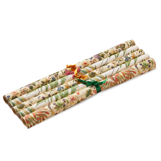 5 Wrapping Papers, Botanical