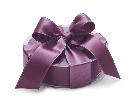 Premium Quality Swiss Ribbon, Mauve, 25m roll