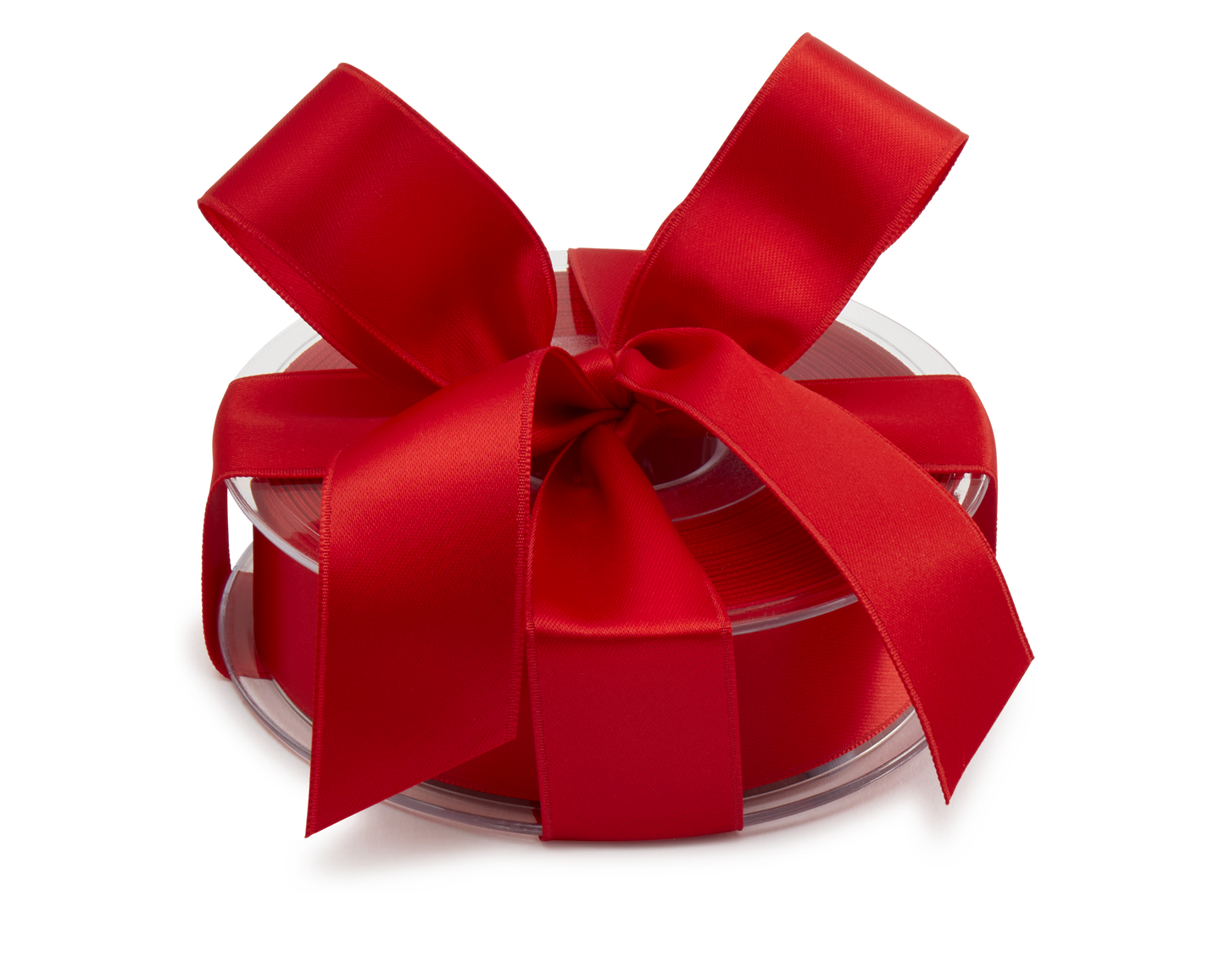 Premium Quality Swiss Ribbon, Scarlet, 25m roll