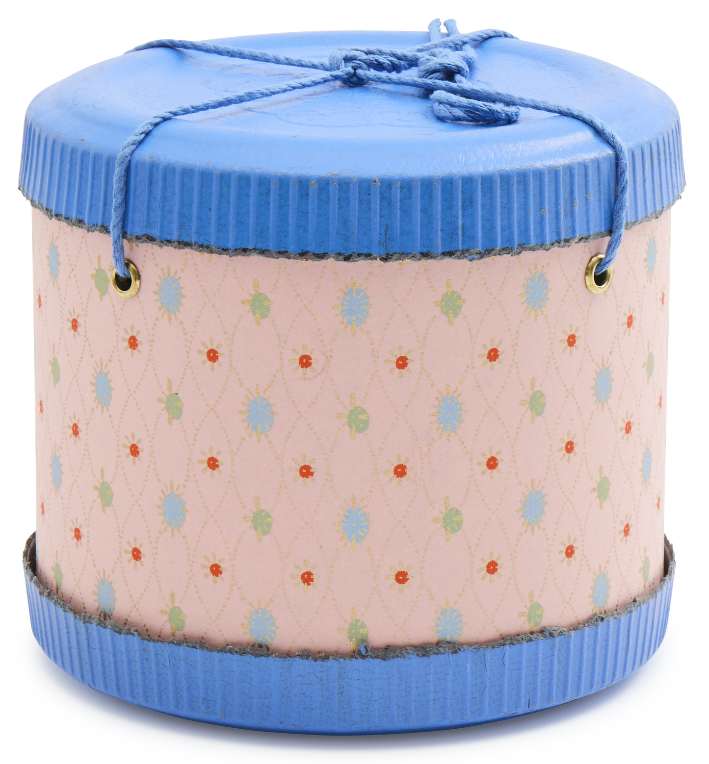 Choosing Keeping Round Gift Box, Pink and Blue